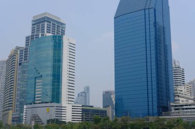 Cityscape modern ofis binası Ratchadapisek yol opposi üzerinde