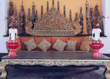 pillow on sofa couch in living room. home interior