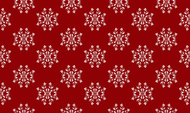 Kırmızı arkaplan, modern yaprak çiçek desenli..