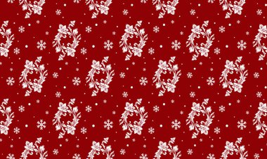 Parlak renkli çiçek deseni, zarif şablon..