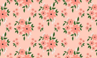 Parlak şeftali arkaplanda zarif şeftali rengi duvar kağıdı.