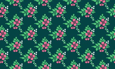 Sevimli sevgililer günü çiçek desenli arka plan, zarif tasarım pembe çiçek.