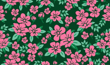 Yaprak ve çiçek çizimleriyle eşsiz bir sevgililer günü dekoru..