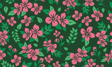 Sevgililer günü için zarif pembe çiçek, güzel pembe desenli desenli.