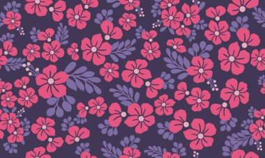 Sevgililer günü için romantik pembe gül çiçeği, güzel yapraklı ve çiçek desenli.