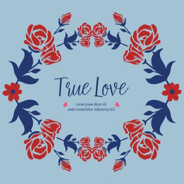 Yaprak ve çiçek desenli klasik desen. Duvar kâğıdı tasarımında gerçek aşk için kusursuz. Vektör