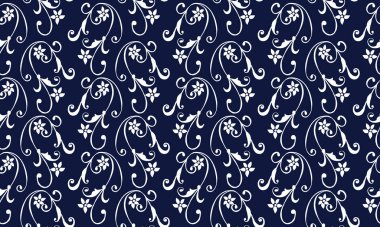 Şık Noel çiçeği desenli arka plan için Yaprak stili Duvar kağıdı.