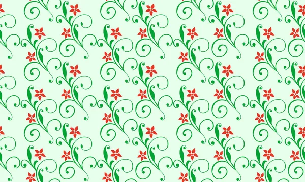Элегантный мотив рождественского цветочного фона, для обертывания шаблона бумаги с уникальным листовым цветочным рисунком . — стоковый вектор