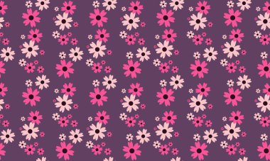 Antique floral for valentine, with leaf and floral unique pattern background.