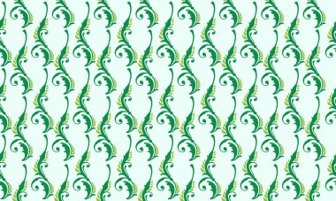 Bahar için çiçek desenli arkaplan, yaprak ve çiçek desenli şirin tasarım.