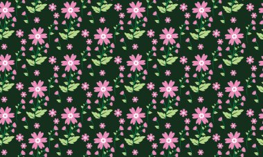 Bahar için güzel yaprakları ve çiçek arkaplanı olan eski duvar kağıtları..