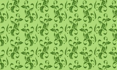 İlkbahar için çiçek desenli arkaplan, yaprak ve çiçek eşsiz stil tasarımı.