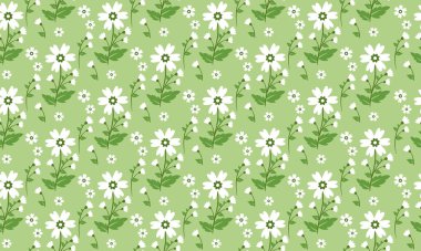 Bahar için güzel yaprakları ve çiçek arkaplanı olan eski duvar kağıtları..