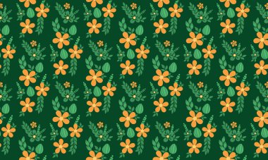 Kusursuz paskalya yumurtası desenli, yaprak ve çiçek desenli. Koleksiyon