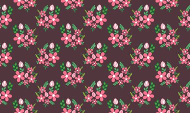 Kusursuz paskalya yumurtası desenli, yaprak ve çiçek desenli. Koleksiyon