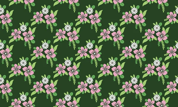 Fondo Pantalla Elegante Para Primavera Con Hermoso Diseño Fondo Hoja — Vector de stock