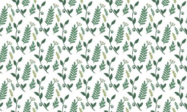 Modern çiçek tasarımlı zarif Botanik yaprak desenli arka plan. Koleksiyon