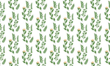 Kusursuz çiçek desenli modern botanik yaprak desenli arka plan. Koleksiyon