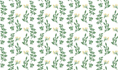 Botanik yaprak desenli, zarif çiçek desenli. Koleksiyon