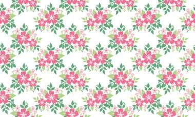 Botanik yaprak için şablon tasarımı, güzel çiçek desenli arka plan tasarımı. Koleksiyon