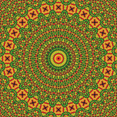 soyut dairesel desen, mandala sanat tasarımı, dikişsiz geometrik duvar kağıdı, çizgi ve renkli arka plan