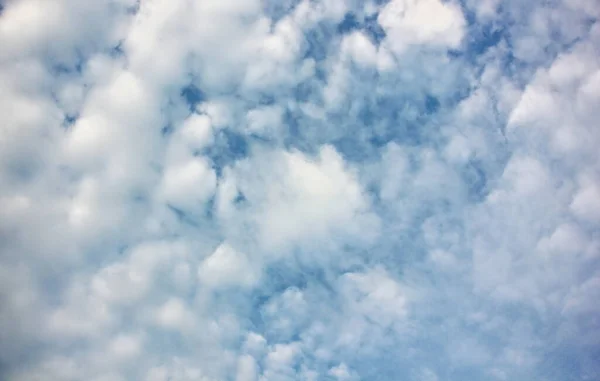 Forma Nube Abstracta Cielo Claro Nube Blanca — Foto de Stock