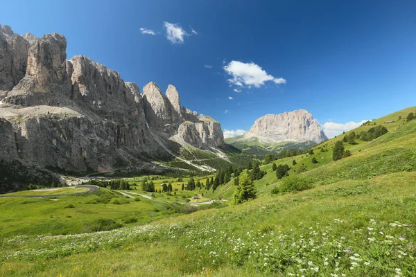 Italienska Alperna, Dolomiterna — Stockfoto