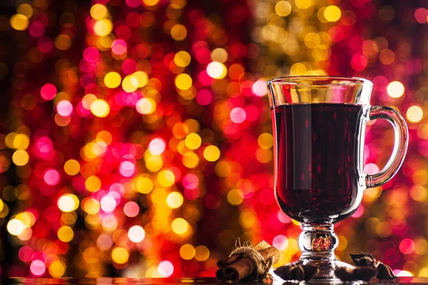 Hot mulled wine. — Stock Photo, Image