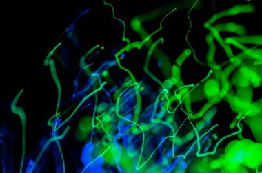 Soyut neon renkli arkaplan.