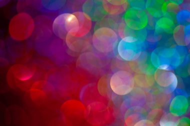 Yaratıcı Bokeh. Soyut renkli arkaplan. 