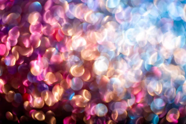 Bokeh criativo. Fundo colorido abstrato . — Fotografia de Stock