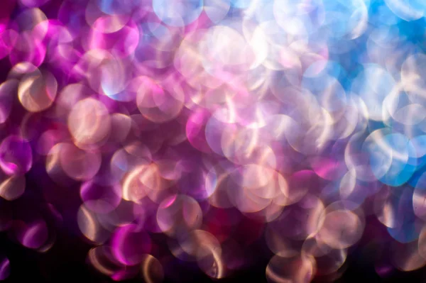 Creative bokeh. Abstract colorful background. — 스톡 사진