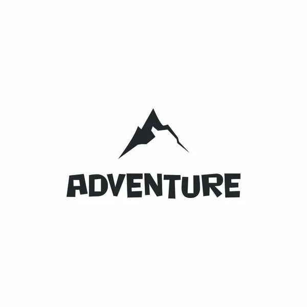 Design Modèle Logo Aventure Icône Symbole Aventure — Image vectorielle