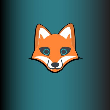 Vahşi hayvan tasarım vektörü ve çizim logosu. Vahşi hayvan sembolü ve simgesi.