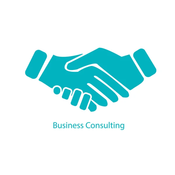 Logo Koncepcji Biznesu Konsulting Wektor Ilustracji — Wektor stockowy