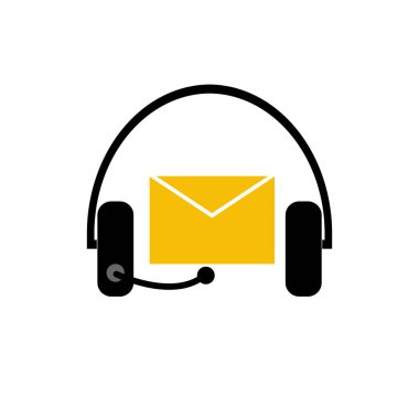 Müşteri Hizmetleri Vektör Simgeleri, Logolar, İmza, Sembol Şablonu. Yardım hattı logo vektörü.