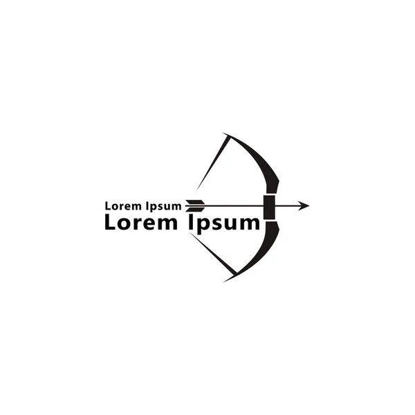 Πρότυπο Σχεδιασμού Λογότυπου Τοξοβολίας — Διανυσματικό Αρχείο