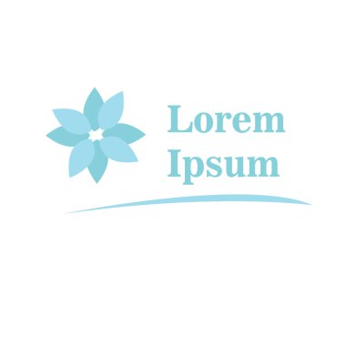 Spa ve tatil köyü logo vektör çizimi. spa ve tatil belgesi simgesi simgesi.