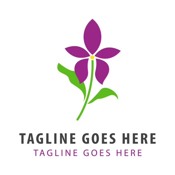 Orchid Çiçeği Logosu DESIGN TEMPlatesi. FLORİST LOGO.