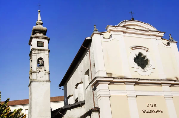 Den kyrkan S. Giuseppe i Verbania — Stockfoto