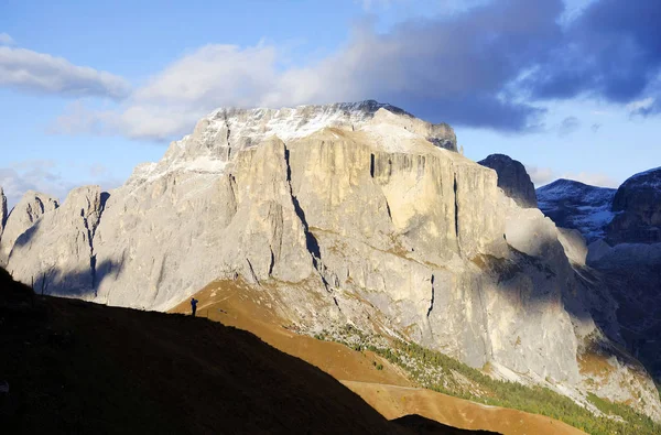 Paisagem de outono dos Alpes italianos — Fotografia de Stock