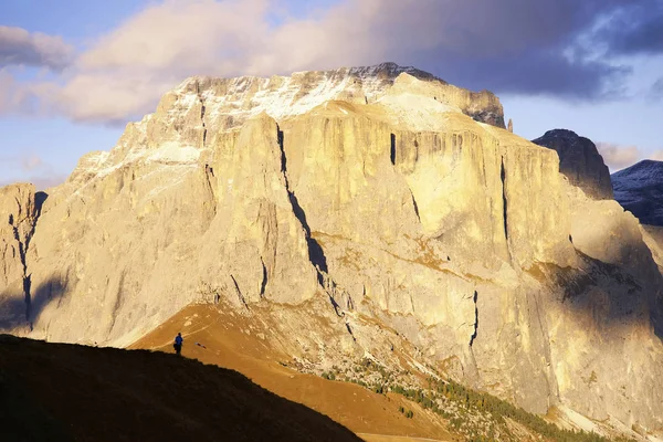 Paisagem de outono dos Alpes italianos — Fotografia de Stock