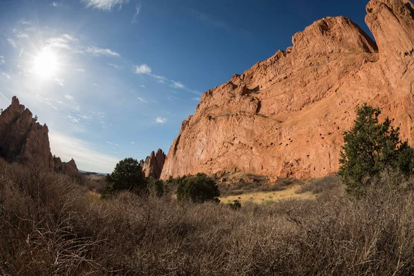 Colorado természet piros rock formáció — Stock Fotó