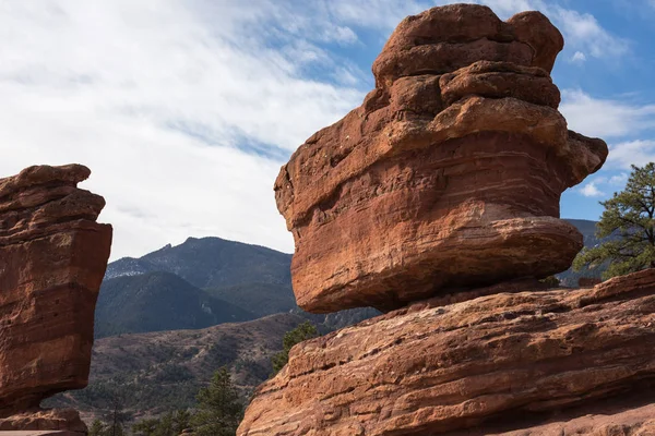 Colorado természet piros rock formáció — Stock Fotó