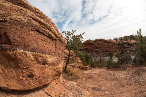 Colorado natur roter felsen — Stockfoto