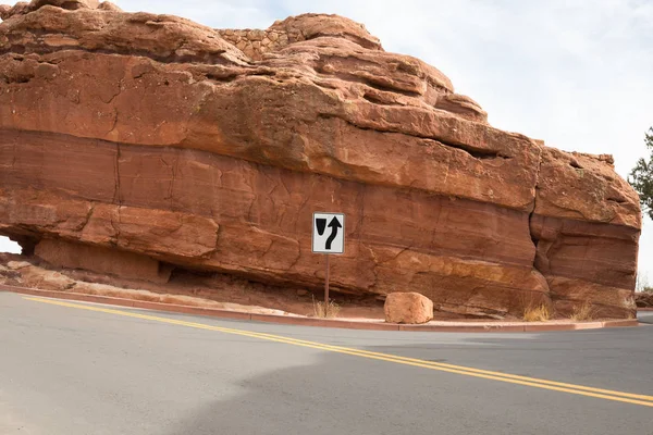 Colorado naturaleza formación de roca roja —  Fotos de Stock