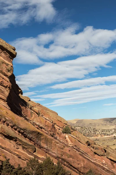 Colorado natureza formação rocha vermelha — Fotografia de Stock