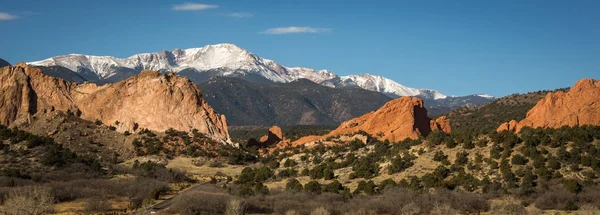 Colorado natureza formação rocha vermelha — Fotografia de Stock
