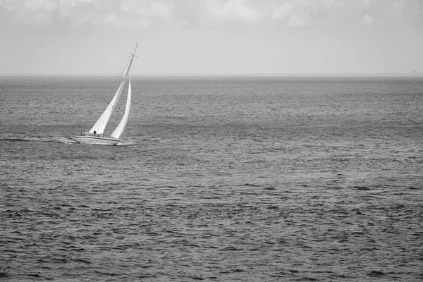 Sail Boat under way — Stock Photo, Image