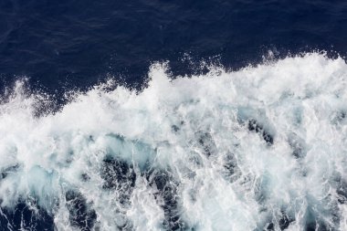 Okyanus dalgaları arka planı